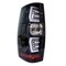 Renegade Led Sequential Tail Light Set Gloss Black / Clear CTRNG0663-GBC-SQ - alternate 6